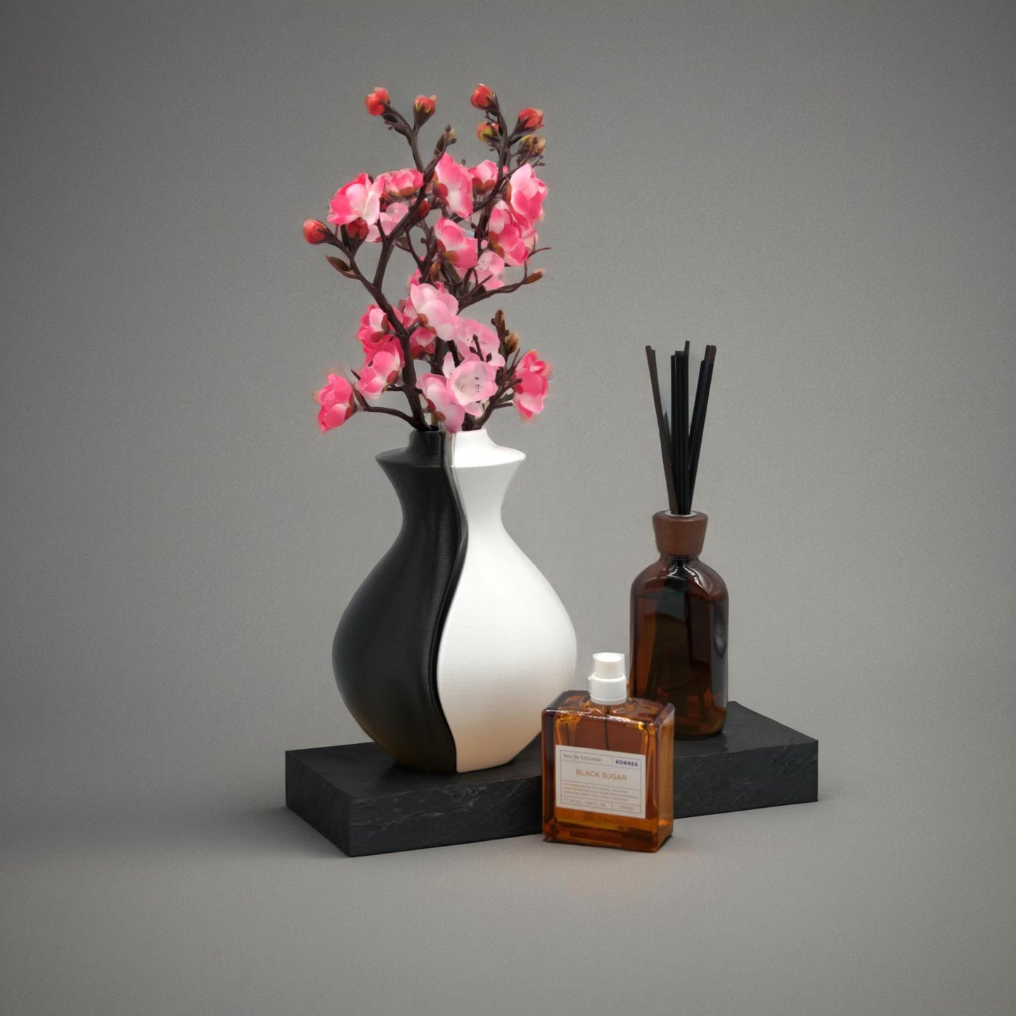 Yin-Yang Dual Vase – Symbol of Balance & Harmony