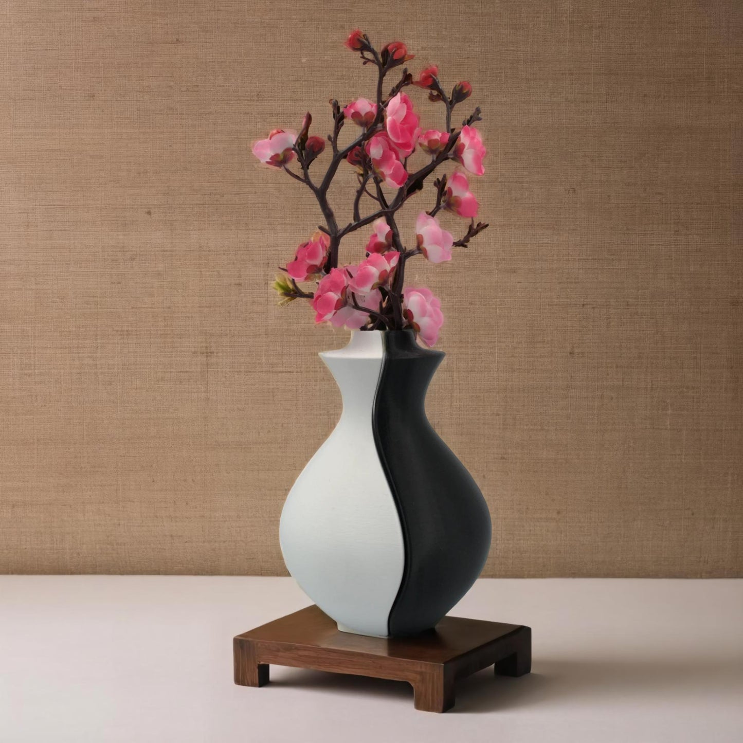 Yin-Yang Dual Vase – Symbol of Balance & Harmony