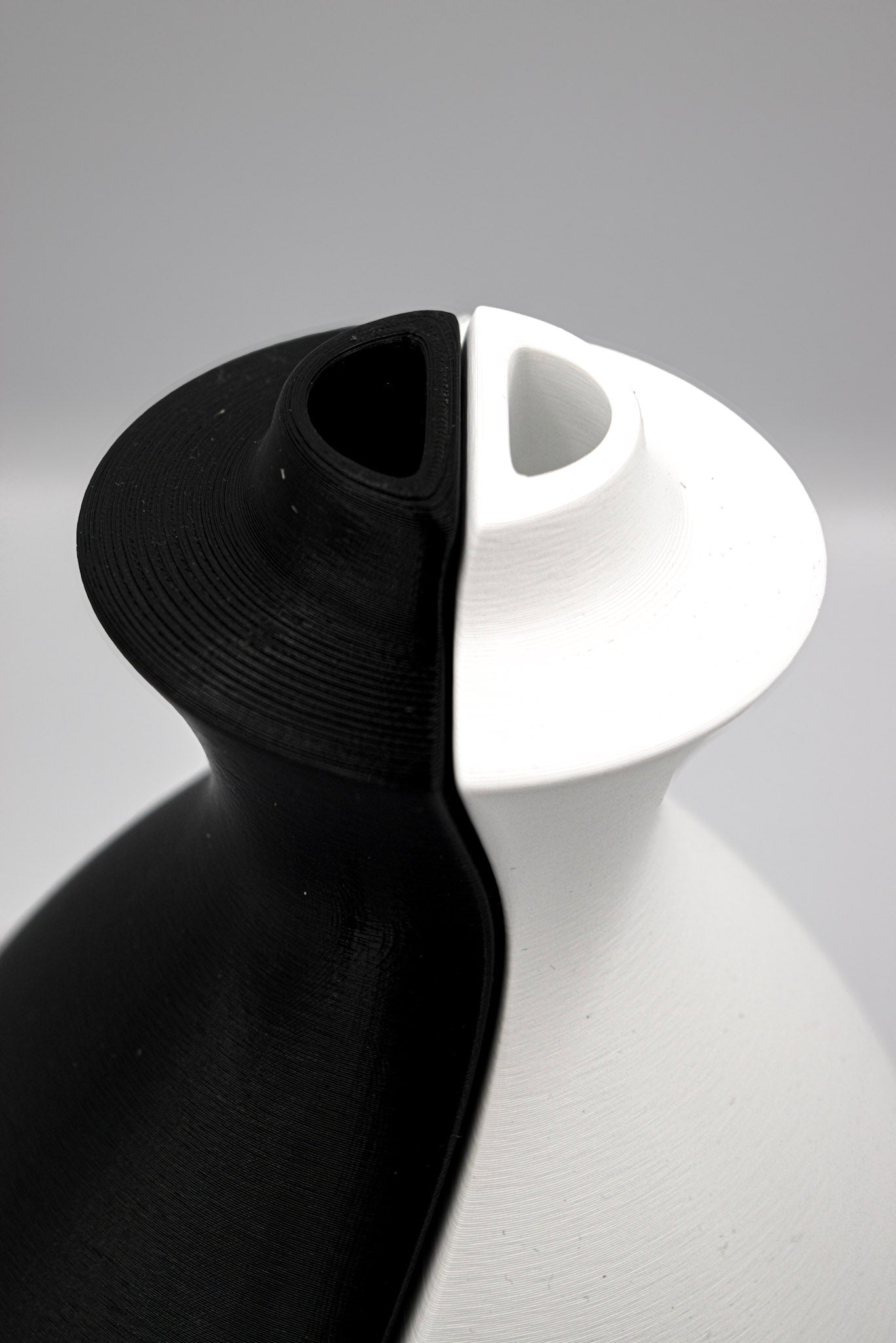 Yin-Yang Dual Vase – Symbol of Balance & Harmony