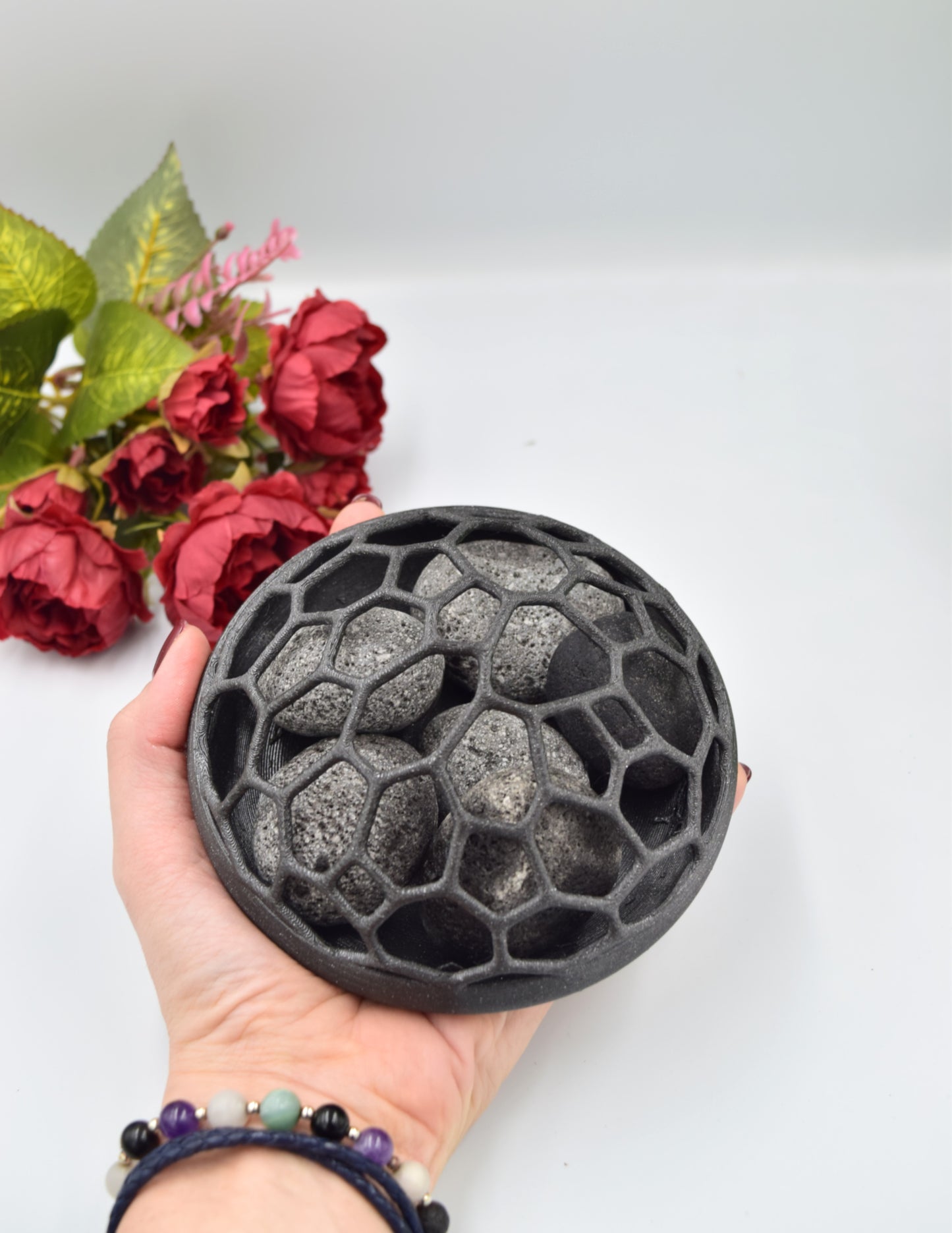 Modern Lava Stone Diffuser – Unique Geometric Aromatherapy Decor