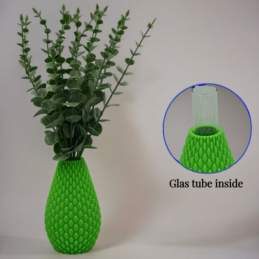 Waterproof & Versatile 3D-Printed Vase – Nature-Inspired Design