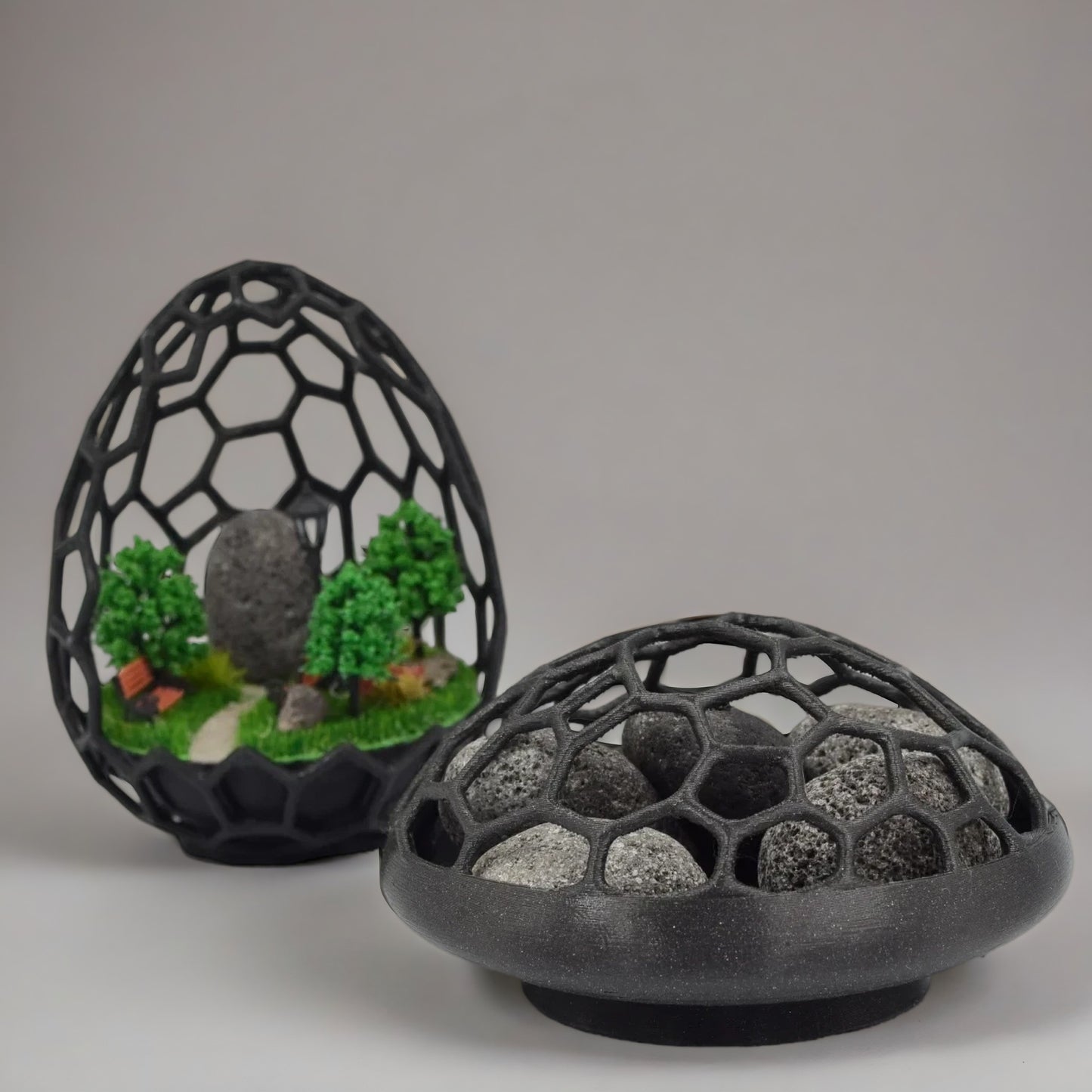 Modern Lava Stone Diffuser – Unique Geometric Aromatherapy Decor