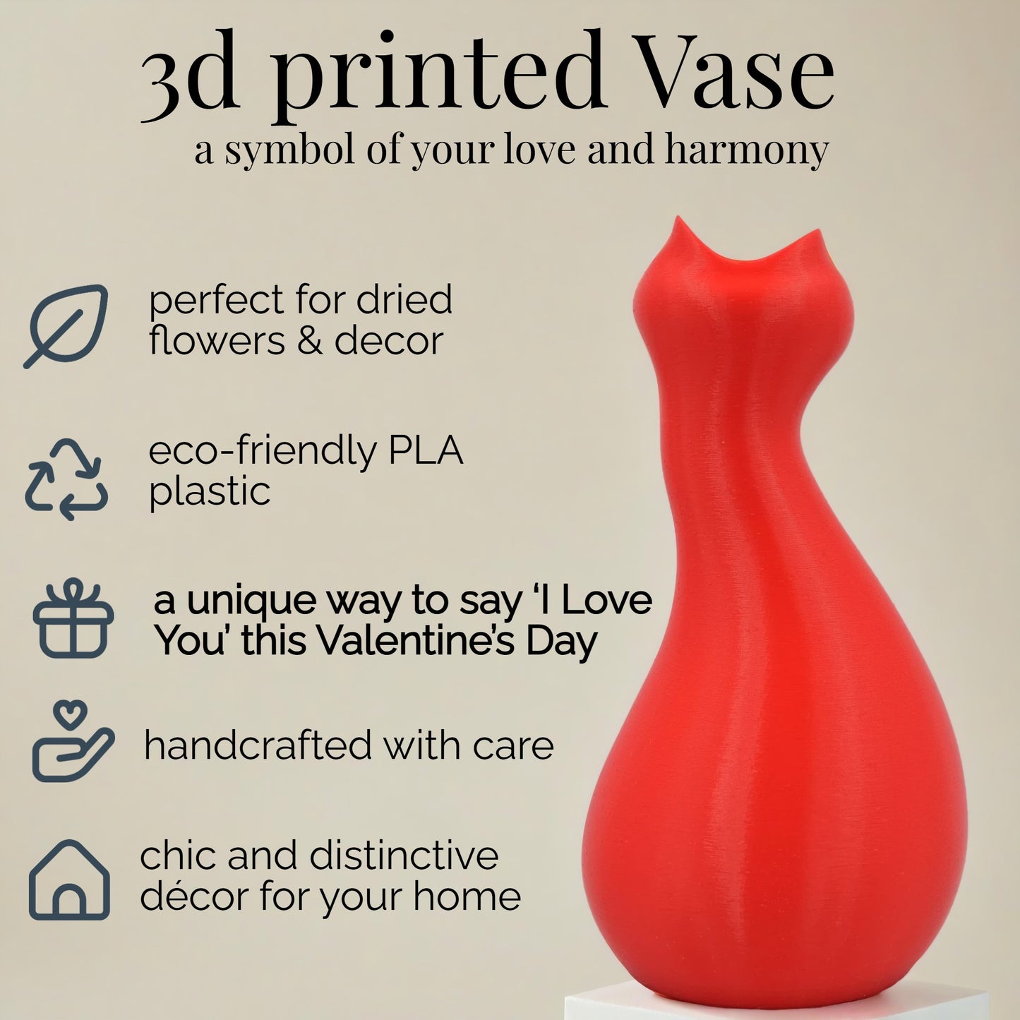 Romantic Love Vase – The Perfect Valentine’s Day Gift