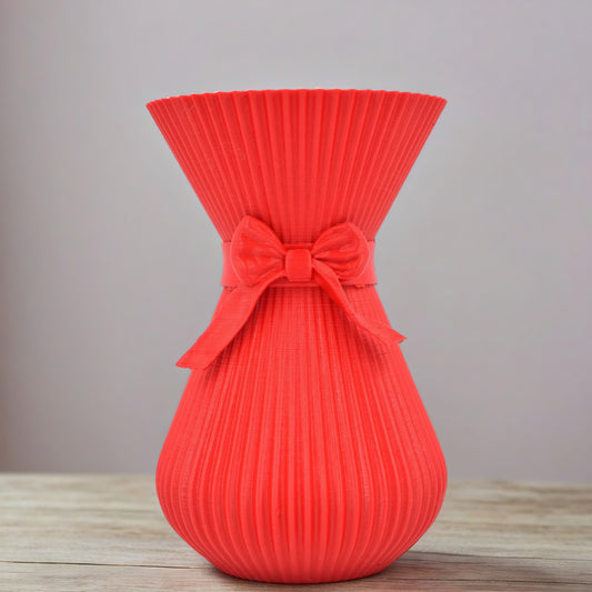 Romantic Bow Vase – Elegant & Timeless Gift for Special Moments